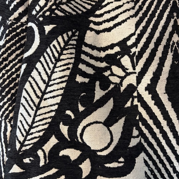 Desigual designer tapestry black white red we love jacket coat RARE size 10 NEW - Picture 9 of 16